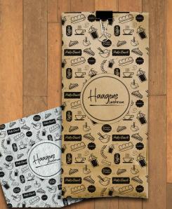 Stationery design # 1176844 for Hip design for snack bag  wax paper  napkin etc  contest