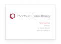 Huisstijl # 2336 voor Poorthuis Consultancy wedstrijd