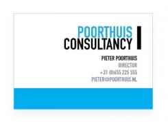 Huisstijl # 2259 voor Poorthuis Consultancy wedstrijd