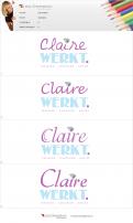 Huisstijl # 17333 voor Huisstijl en logo voor Claire Werkt wedstrijd