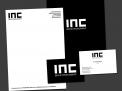 Stationery design # 837401 for Wanted: contemporary black & white logo design for INC-Brand Development! contest