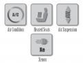 Buttons, icons # 627610 for Design the sleekest car feature icons contest