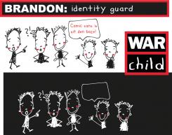 Visitekaartje # 126714 voor War Child Brand Guard wedstrijd