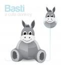 Business card # 216915 for Basti a cute donkey contest