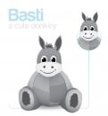 Business card # 216916 for Basti a cute donkey contest