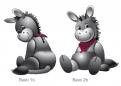 Illustration, drawing, fashion print # 217608 for Basti a cute donkey contest