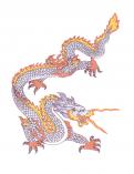 Illustratie, Tekening, Kledingopdruk # 45157 voor Digitale versie van een met de hand getekende draak wedstrijd