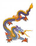 Illustratie, Tekening, Kledingopdruk # 45711 voor Digitale versie van een met de hand getekende draak wedstrijd