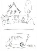 Visitekaartje # 343021 voor Startershypotheek illustraties/cartoon tekening wedstrijd