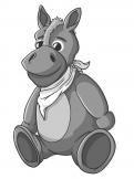 Illustration, drawing, fashion print # 216910 for Basti a cute donkey contest
