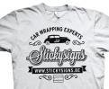 Visitekaartje # 131164 voor Stickysigns carwrapping Tshirt design wedstrijd
