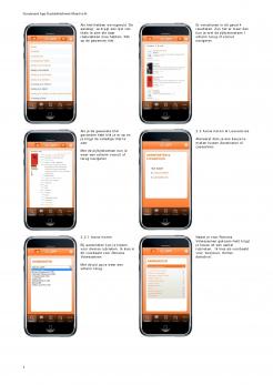 iPhone App design # 64475 voor AppstrijdCC - app ontwerp wedstrijd Centre Céramique wedstrijd