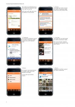 iPhone App design # 64480 voor AppstrijdCC - app ontwerp wedstrijd Centre Céramique wedstrijd
