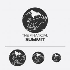 Logo design # 1060593 for The Financial Summit   logo with Summit and Bull contest