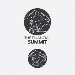 Logo design # 1060613 for The Financial Summit   logo with Summit and Bull contest