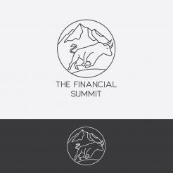 Logo design # 1060614 for The Financial Summit   logo with Summit and Bull contest