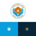 Logo design # 1167233 for Logo for  Immobilier Solidaire    The real estate agency that supports those who need it contest