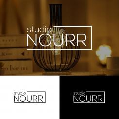 Logo # 1167239 voor Een logo voor studio NOURR  een creatieve studio die lampen ontwerpt en maakt  wedstrijd