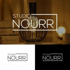 Logo # 1167244 voor Een logo voor studio NOURR  een creatieve studio die lampen ontwerpt en maakt  wedstrijd