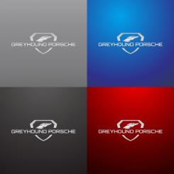 Logo # 1133940 voor Ik bouw Porsche rallyauto’s en wil daarvoor een logo ontwerpen onder de naam GREYHOUNDPORSCHE wedstrijd