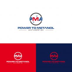 Logo design # 1089012 for Company logo for consortium of 7 players who will be building a  Power to methanol  demonstration plant for their legal entity  Power to Methanol Antwerp BV  contest