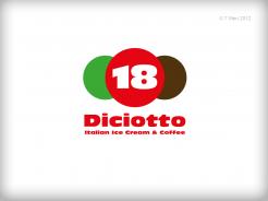 Logo # 75113 voor Logo voor onze Gelateria Diciotto (Italian Ice Cream & Coffee) wedstrijd