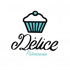 Logo design # 756243 for design of a new thight logo for a starting pastry business. it's name: délice   pâtisserie contest
