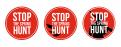 Logo design # 832689 for Traffic sign and banner against Spring Hunting contest