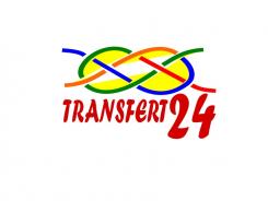 Logo design # 1160641 for creation of a logo for a textile transfer manufacturer TRANSFERT24 contest