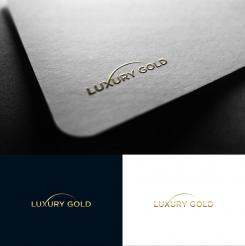 Logo design # 1032118 for Logo for hairextensions brand Luxury Gold contest