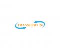Logo design # 1160781 for creation of a logo for a textile transfer manufacturer TRANSFERT24 contest