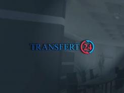 Logo design # 1160792 for creation of a logo for a textile transfer manufacturer TRANSFERT24 contest