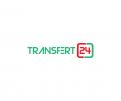 Logo design # 1160793 for creation of a logo for a textile transfer manufacturer TRANSFERT24 contest