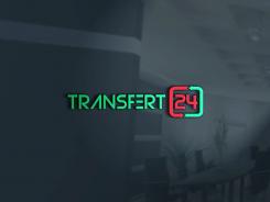 Logo design # 1160796 for creation of a logo for a textile transfer manufacturer TRANSFERT24 contest