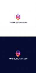 Logo # 1167872 voor Logo voor uitzendbureau Working World wedstrijd