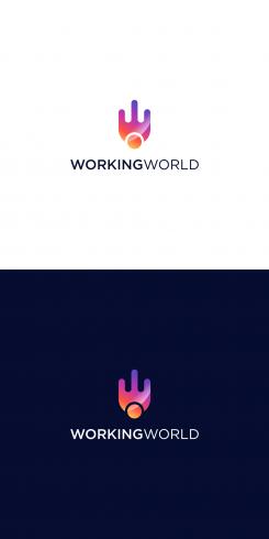 Logo # 1167872 voor Logo voor uitzendbureau Working World wedstrijd