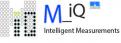 Logo design # 539439 for Logo for Measurement System: M-iQ Intelligent Measurements contest