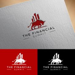 Logo design # 1066627 for The Financial Summit   logo with Summit and Bull contest