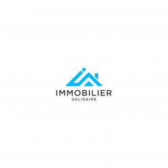 Logo design # 1167009 for Logo for  Immobilier Solidaire    The real estate agency that supports those who need it contest
