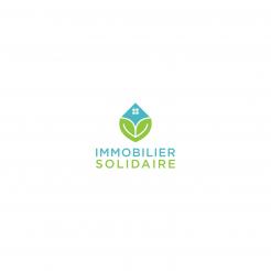 Logo design # 1167141 for Logo for  Immobilier Solidaire    The real estate agency that supports those who need it contest