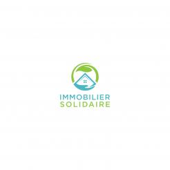 Logo design # 1167144 for Logo for  Immobilier Solidaire    The real estate agency that supports those who need it contest