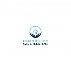 Logo design # 1167161 for Logo for  Immobilier Solidaire    The real estate agency that supports those who need it contest