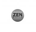 Logo design # 428835 for Zen Basics is my clothing line. It has different shades of black and white including white, cream, grey, charcoal and black. I use red for the logo and put the words in an enso (a circle made with a b contest
