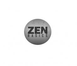 Logo design # 428835 for Zen Basics is my clothing line. It has different shades of black and white including white, cream, grey, charcoal and black. I use red for the logo and put the words in an enso (a circle made with a b contest