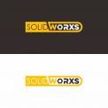Logo design # 1250875 for Logo for SolidWorxs  brand of masts for excavators and bulldozers  contest