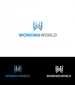 Logo # 1168503 voor Logo voor uitzendbureau Working World wedstrijd