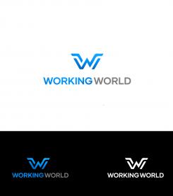 Logo # 1168505 voor Logo voor uitzendbureau Working World wedstrijd