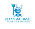 Logo # 689885 voor een vrolijk/vriendelijk/vertrouwd schoonmaakbedrijf Royaume Facility Rervices wedstrijd