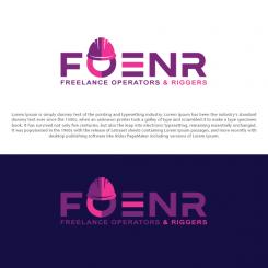 Logo # 1190119 voor Logo voor vacature website  FOENR  freelance machinisten  operators  wedstrijd