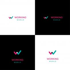 Logo # 1164951 voor Logo voor uitzendbureau Working World wedstrijd